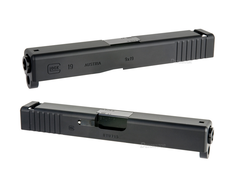 DETONATOR マルイG19用Glock 19 スライドセット -BK