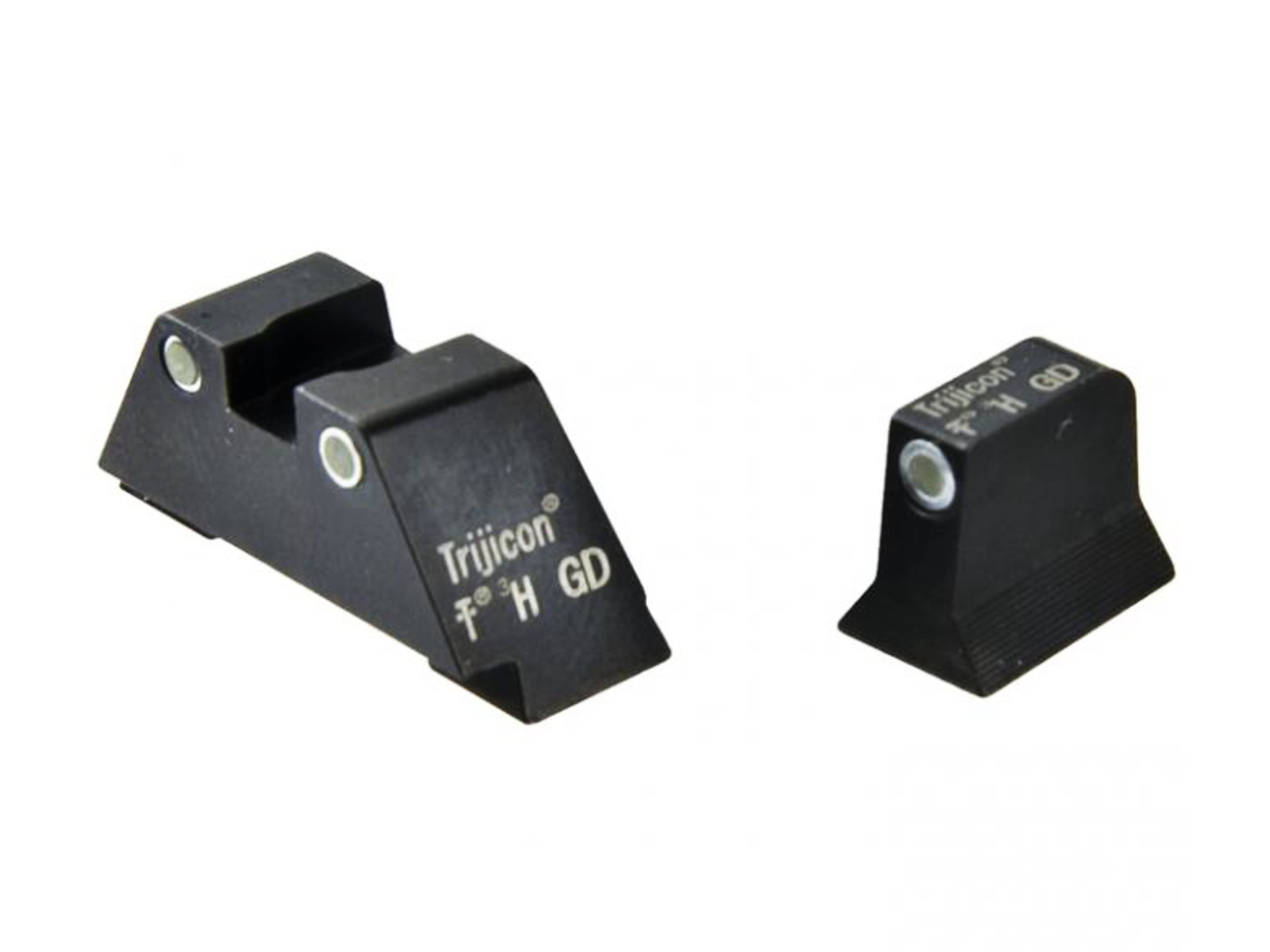 DETONATOR VFC/GHK Glock用Trijicon GL-201タイプスティールサイトセット(2025Ver)