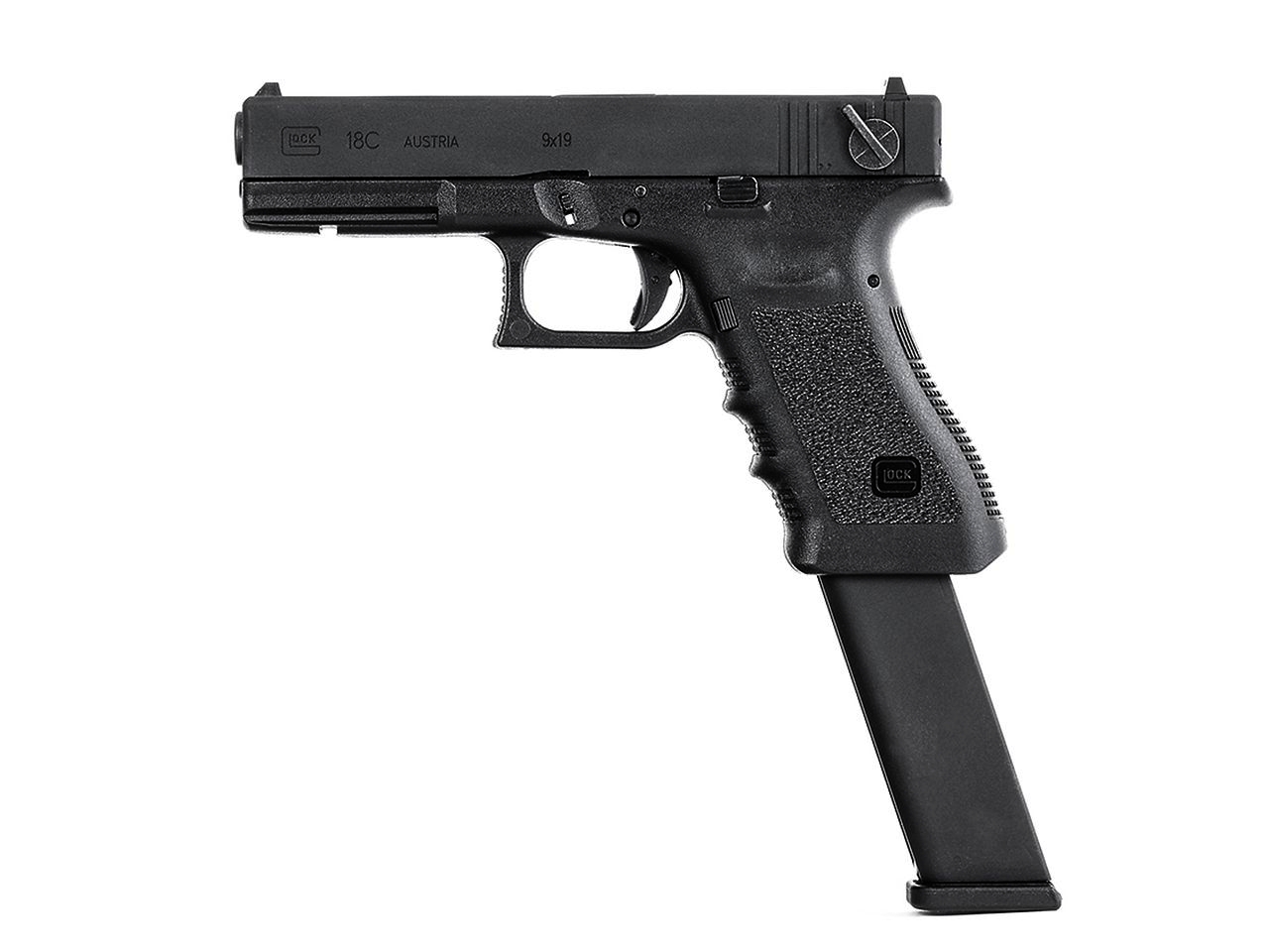 VFC/Umarex GlockAirsoft G18C GBBハンドガン (BK)