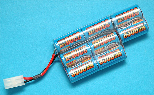 9.6v 3300mAh Battery (Ni-MH) For Extended Battery Buttstock Only