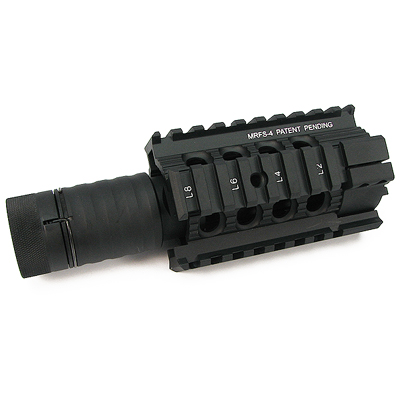 4" Free Floating Forearm Rail System w/ Outer Barrel