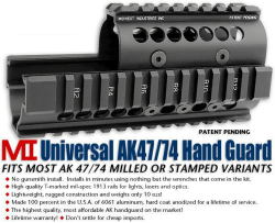 Midwest Industries Universal AK47/74 Hand Guard