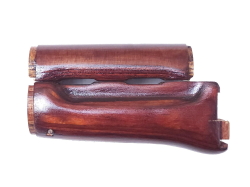 エアソフトシエン AKS-74U用 木製ハンドガードセット (ベントタイプ/Tula Red)