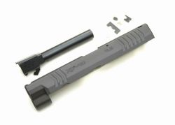 DETONATOR 東京マルイXDM対応・SFA XD(M) 4.5’ (.40S&W刻印) カスタムスライド-BK