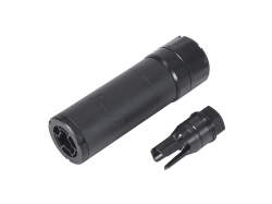 【予約】TaskForce405 SLX556Cサップレッサー/Black (フラッシュハイダー付属/14mm逆ネジ)