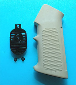 M16A2 Grip with Heat Sink End Set (Sand)