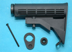 M4A1 6 Position Sliding Buttstock (Black) (New Model)