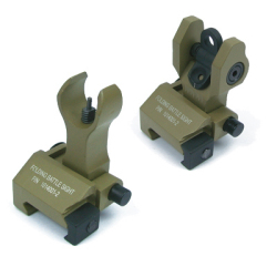 King Arms Folding Battle Sight Set - DE
