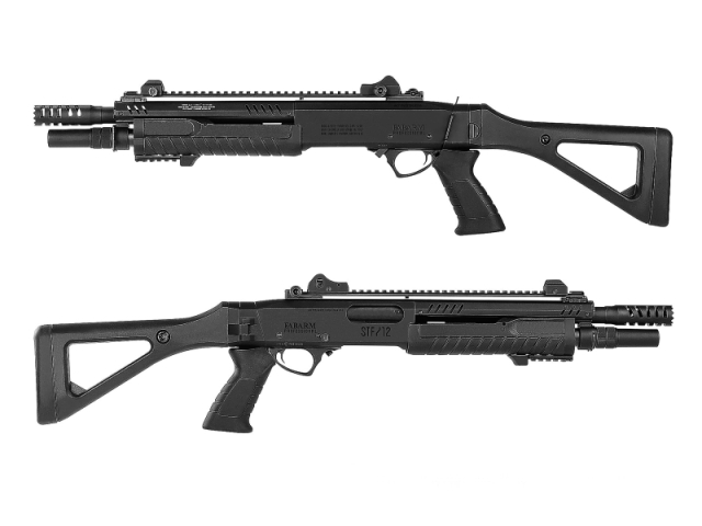 購入者決定　FABARM   STF12   ガスショットガン　美品 BO Manufacture FABARM STF/12 SHORT Tactical ガスショットガン Black