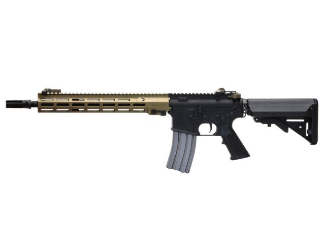 S&T製 AEG URG-I スタイル M4 パーツ（ダークアースカラー） Zparts Geissele URG-I/Mk16タイプ DD GOV 14.5inchスチール