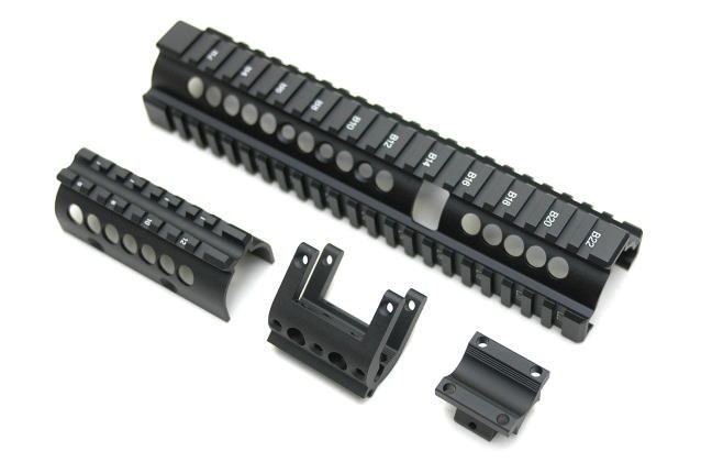 DYNAMIC STAR MIタイプ AK用レイルハンドガード （EXTENDED）