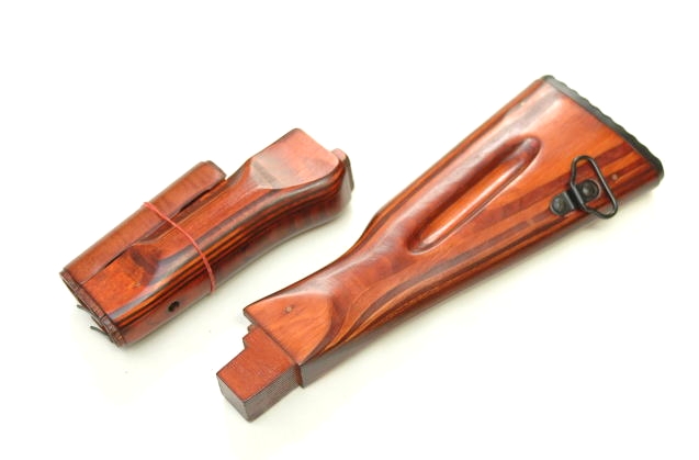 GHK AK-74 GBB 木製ストックセット