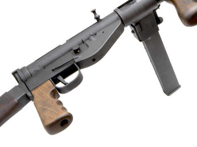 予約】NorthEast Sten Mk5 木製ストック マシンカービンGBB (CO2 version)