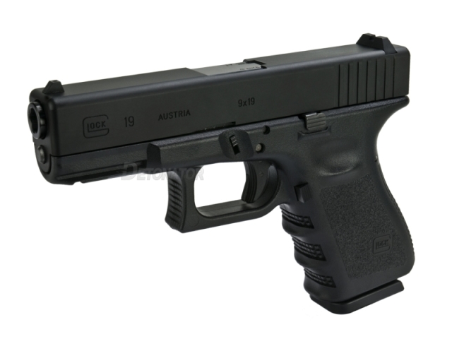 特価】DETONATOR マルイG19用Glock19 スライドセット -BK