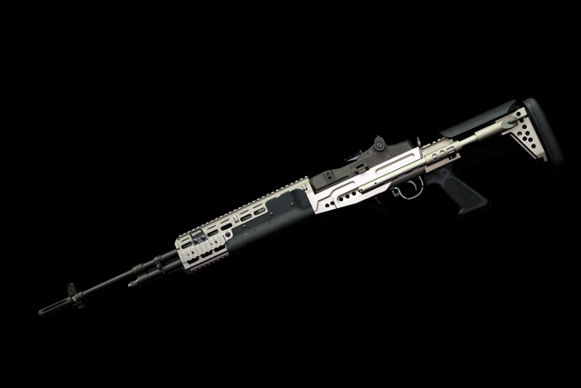RA-TECH Custome WE M14 EBR GBB (Titanium color)