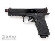PTS ZEV OZ9 Duty GBB ハンドガン (Premium) - Black