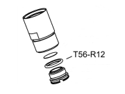 AKRIVA 56式 TYPE56 CO2マガジン Oリング（R12）