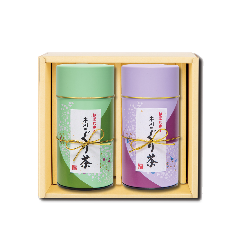 花詞(ハナコトバ)　特撰ぐり茶 100号 / 季節の特選ぐり茶 各120ｇ入(2本箱入)