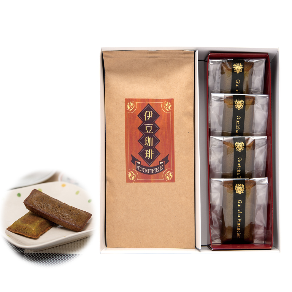伊豆珈琲(100g×2本)+フィナンシェ 4個