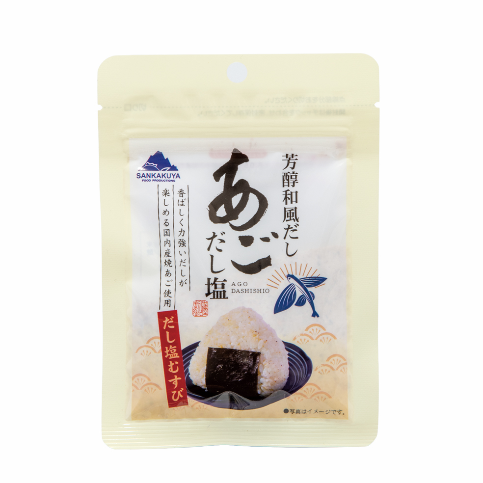 芳醇和風だし あごだし塩　35g