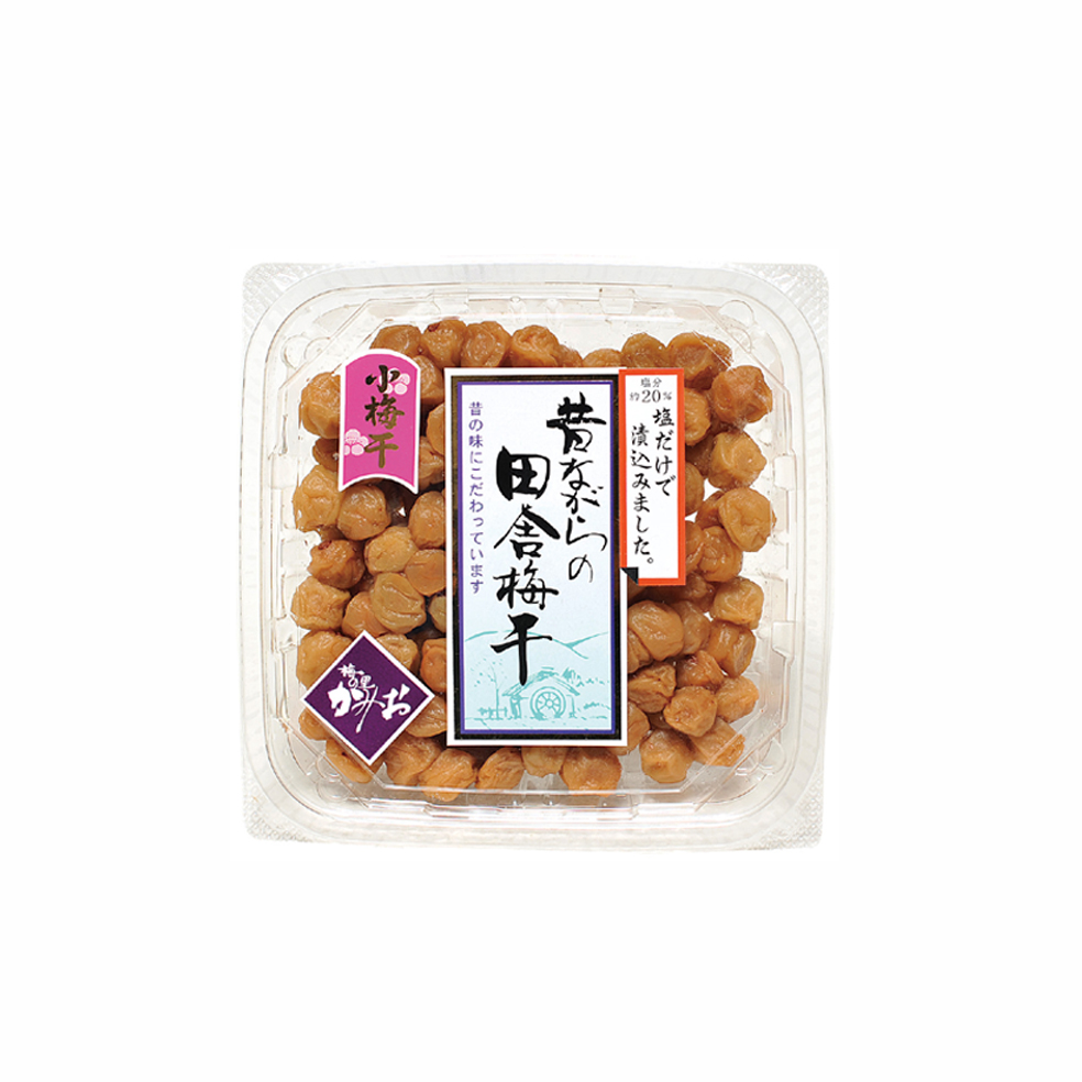 昔ながらの田舎梅干し　190g(小梅干し)