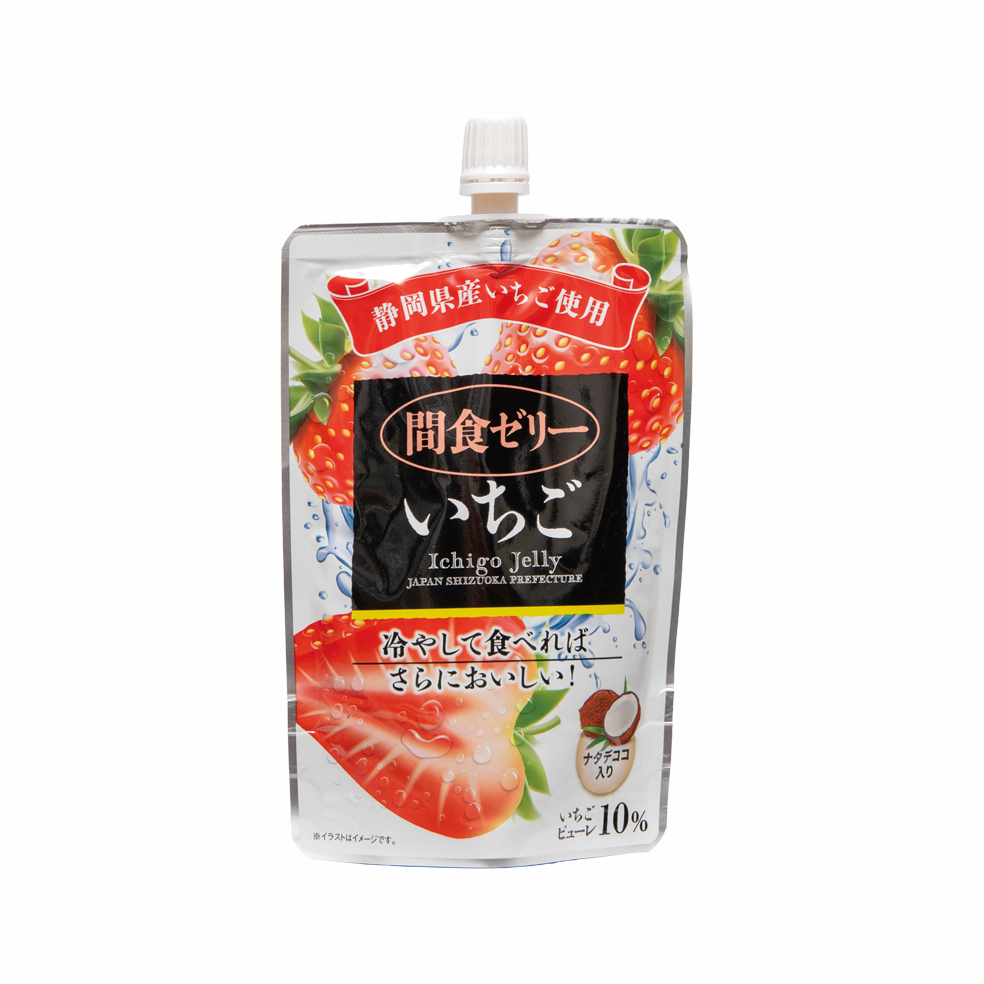 間食ゼリー　いちご　150g(静岡県産いちご使用)