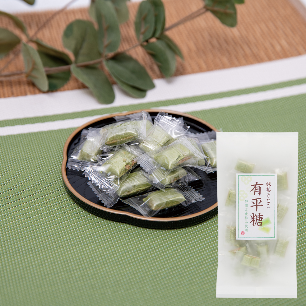 抹茶きなこ　有平糖　70g(約20入)