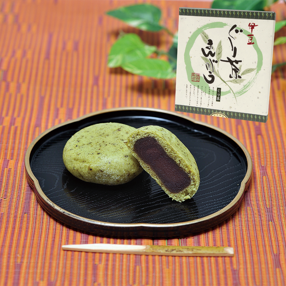 伊豆 ぐり茶まんじゅう（氏原製菓）
