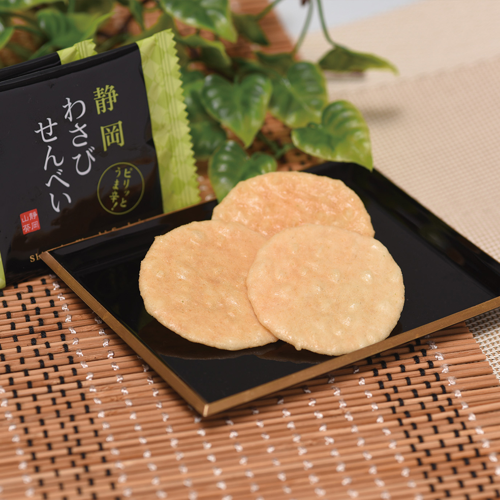 静岡　わさびせんべい　12枚入