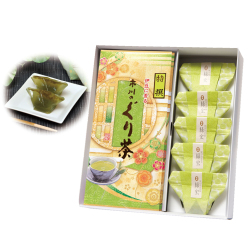 特撰ぐり茶(100g×2本)+葛餅 5個