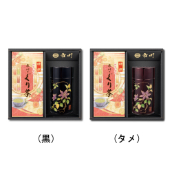 特撰ぐり茶 200号 100g×2本+本金蒔絵(鉄線花)(特撰ぐり茶 200号 120g)