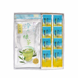 ひんやり冷やし緑茶(100g×2本)+伊豆のしずく(ニューサマーオレンジゼリー) 8個入