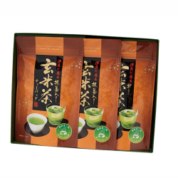 抹茶入り玄米茶糸付ティーバッグ(3g×18P)(3袋or2袋)