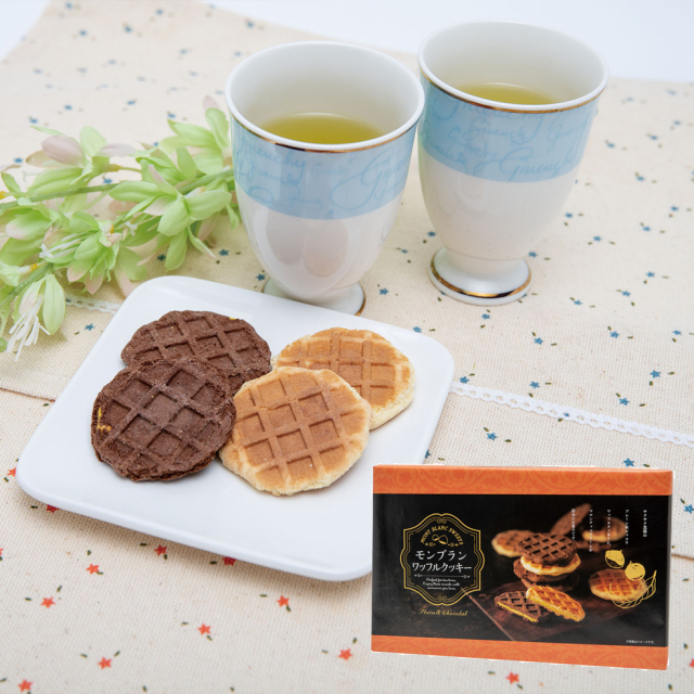 モンブランワッフルクッキー 12枚入