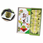 新茶 特撰ぐり茶(100g×2本)+ぐり茶葛餅 5個