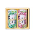 九谷つばき(中)(クタニツバキ) 新茶 特撰ぐり茶 100号 / 彩 各120ｇ入(2本箱入)(5月上旬予定)