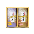 きらびき(紙製ドームカートン)　特撰ぐり茶 100号 / 季節の特選ぐり茶 各120ｇ入(2本箱入)