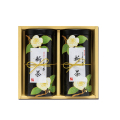 茶花(チャバナ)(紙製筒) 新茶 特撰ぐり茶 100号 / 彩 各110ｇ入(2本箱入)(5月上旬予定)