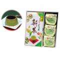 新茶 特撰ぐり茶(100g×2本)+ぐり茶プリン 3個(別途クール代金 330円)