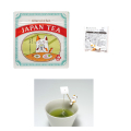 お茶屋の看板ネコ　JAPAN TEA(ぐり茶)(マスコット付)
