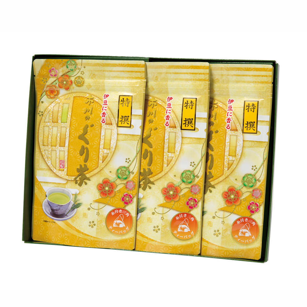 特撰ぐり茶100号糸付ティーバッグ(3g×24P)(3袋or2袋)