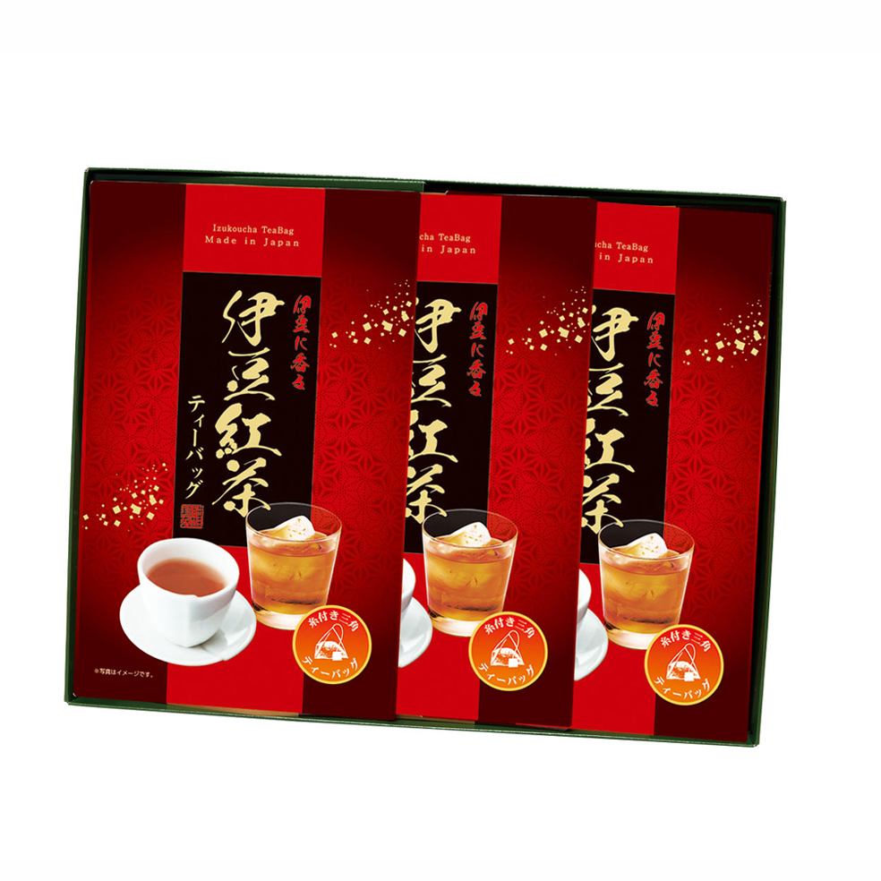伊豆紅茶糸付ティーバッグ(3g×15P)(3袋or2袋)
