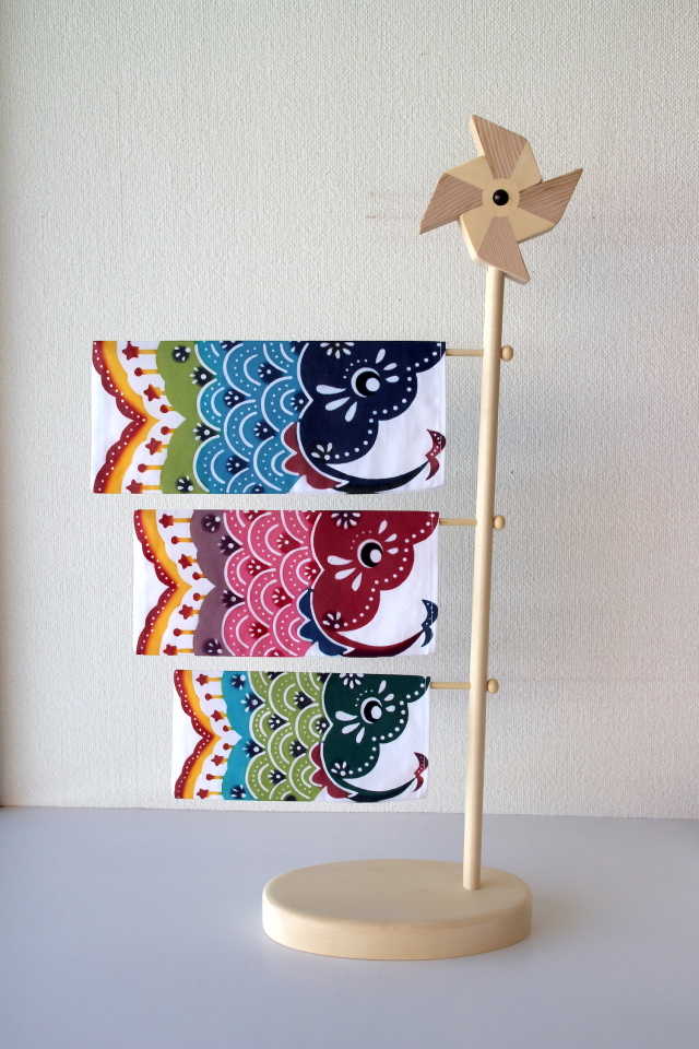 紅型こいのぼりスタンド【季節数量限定生産】