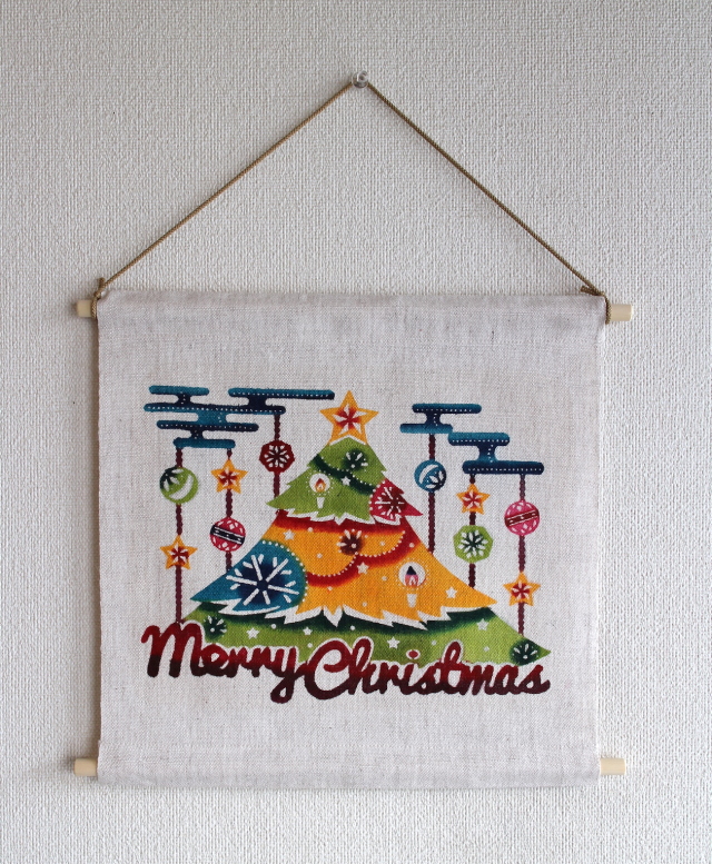 紅型タペストリー 紅型 海亀タペストリー入荷致しました