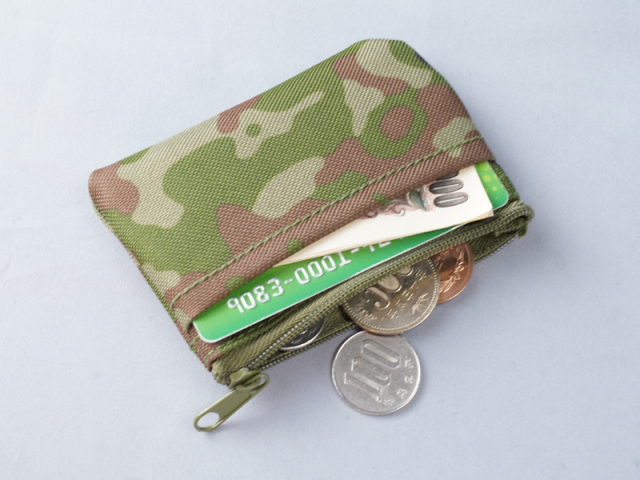 迷彩小銭入れ