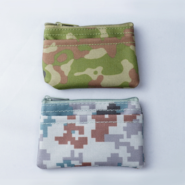 迷彩小銭入れ
