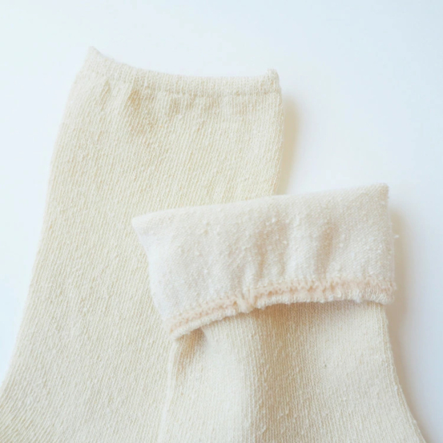 シルク湯上りソックス