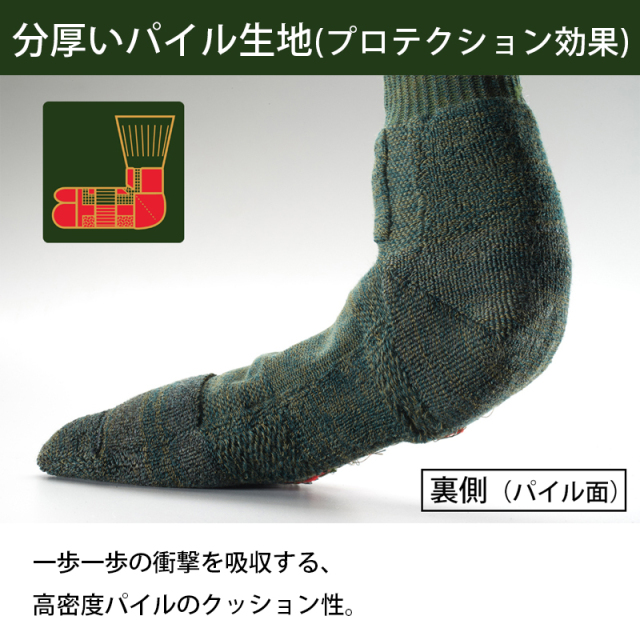 TABI型パイルストロングソックス