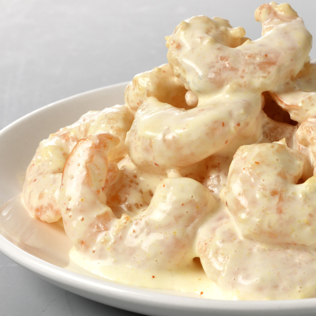 ぷりぷりエビの濃厚マヨネーズソース（五味八珍）