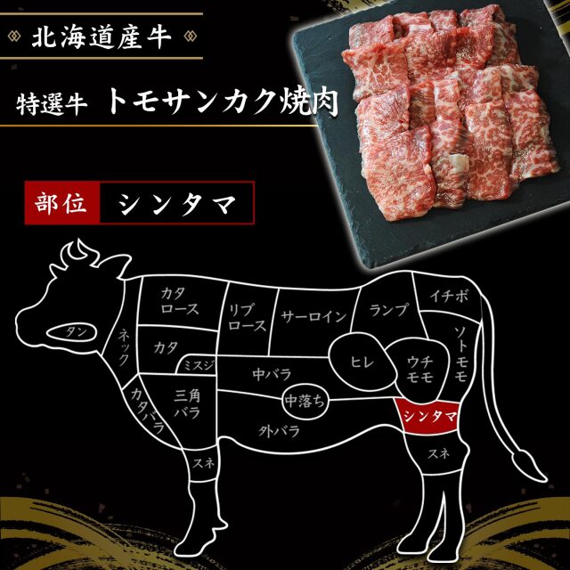 【送料込み】焼肉の常識を超える、贅沢部位づくし 北海道産牛 厳選焼肉 ごちそう便